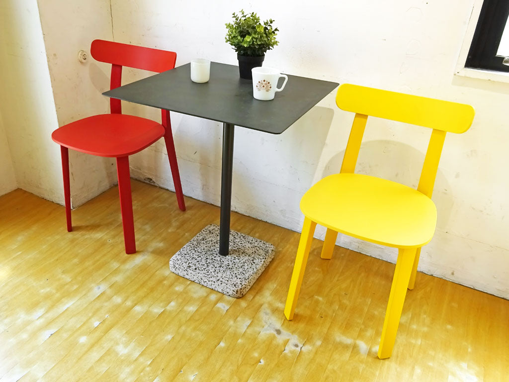 ヴィトラ Vitra オールプラスチック チェア All Plastic Chair ジャスパー モリソン Jasper Ｍorrison ～ビンテージチェアのシルエットをビタミンカラーで表現したチェア