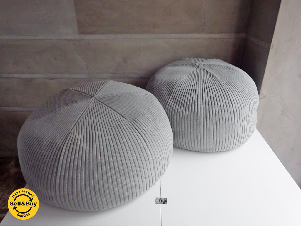 イデー IDEE プーフ PUUF クッション グレー 2点 入荷しました。学芸大学店 出張買取もお任せ下さい。