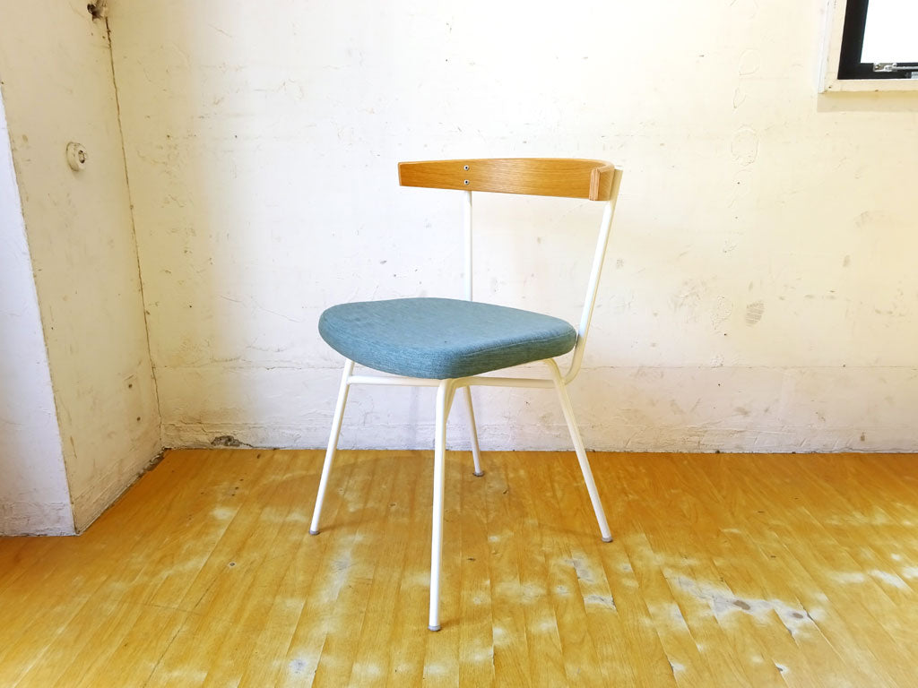 イデー IDEE フェレチェア FRRET CHAIR セミアームチェア ナラ材 スチールフレーム ファブリックシート A 中古品 買い取りしました。