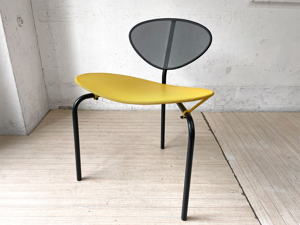グビ GUBI ナガサキチェア Nagasaki Chair ダイニングチェア イエロー×ブラック マシュー・マテゴ Mathieu Mategot 復刻品 デンマーク 中古品 買い取りしました。