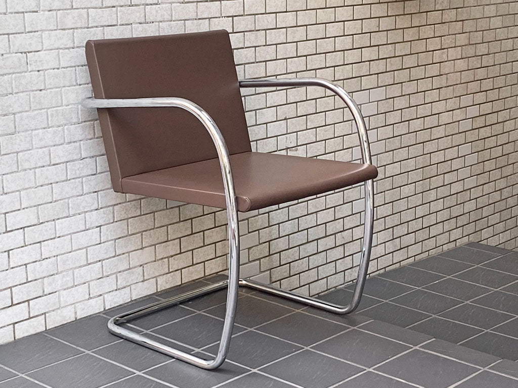 ノル Knoll ミースファンデルローエコレクション Mies van der Rohe Collection ブルーノ アームチェア チューブラー Brno Arm Chair 中古品 買い取りしました。
