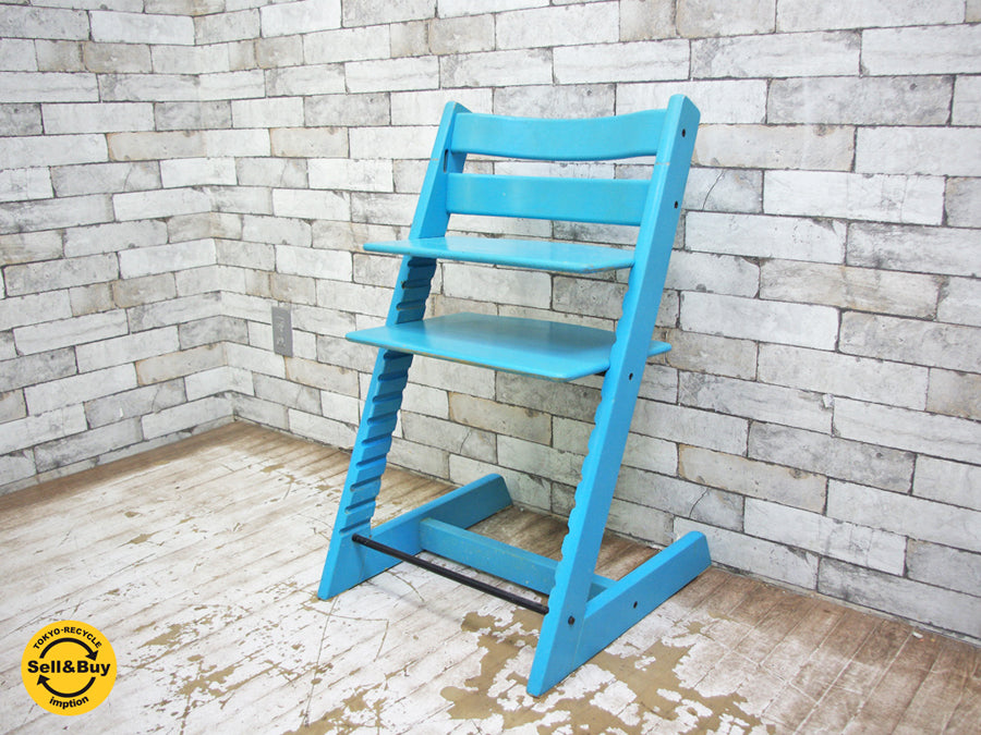 ストッケ STOKKE トリップトラップ TRIPP TRAPP チェア 新型 ターコイズブルー  中古品 買い取りしました。祖師谷大蔵店 出張買取もお任せ下さい。