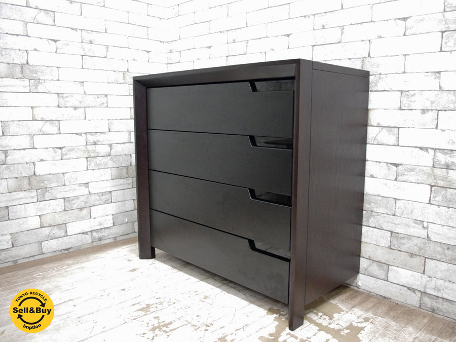 クラスティーナ Crastina シルキー SILKY チェスト 4段 モダンデザイン　中古品 買い取りしました。祖師谷大蔵店 出張買取もお任せ下さい。
