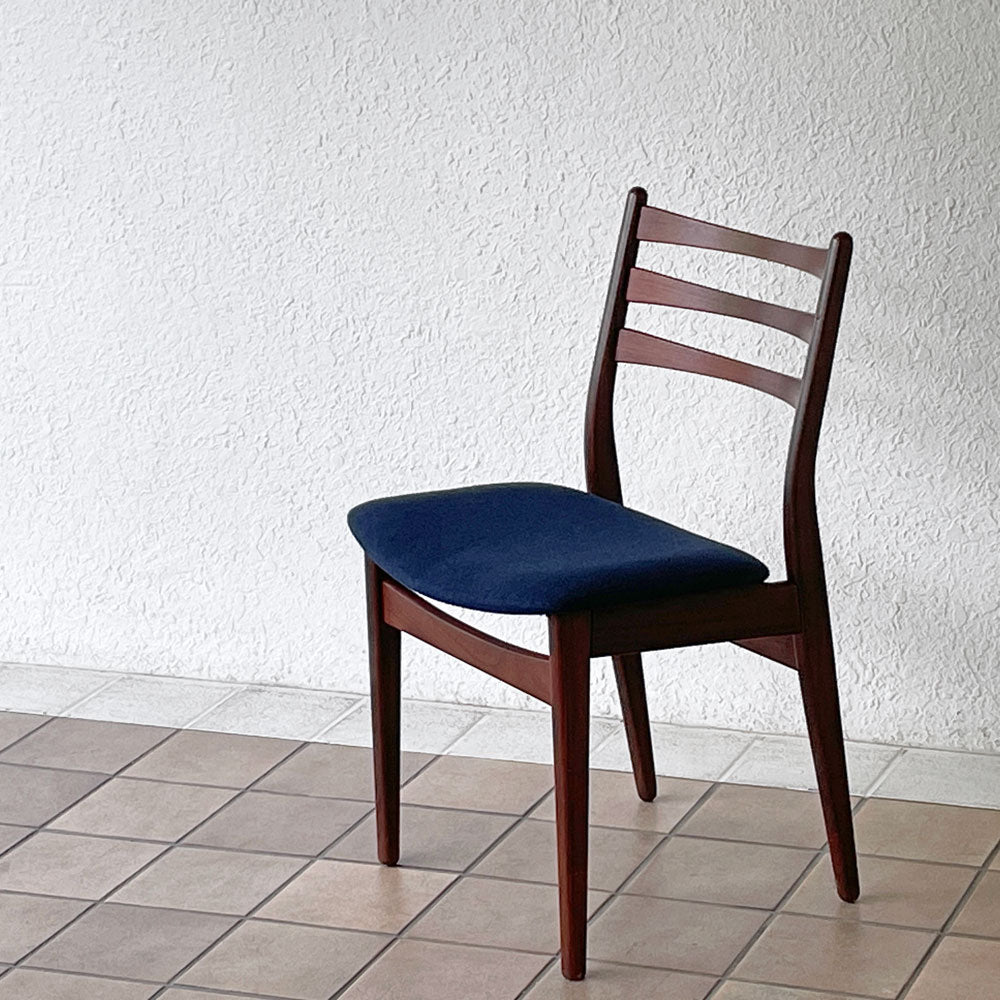  【用賀店】北欧ビンテージ Scandinavia Vintage ダイニングチェア 無垢材 ファブリック 北欧家具 モダンデザイン 買取させていただきました。