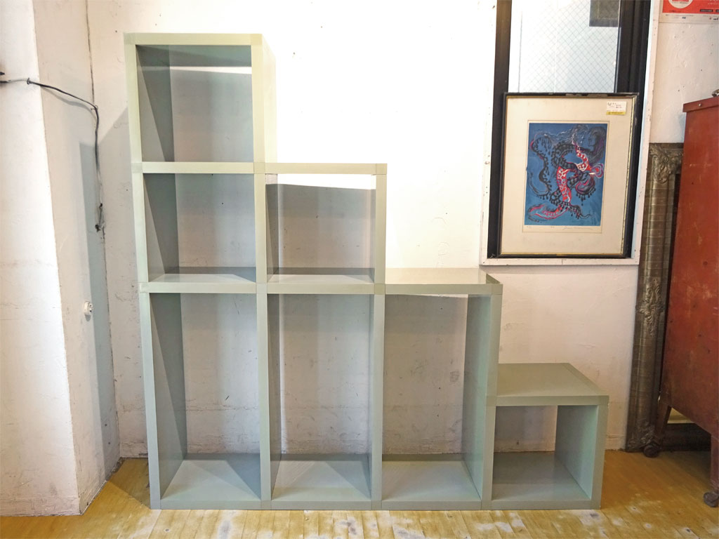 カルテル Kartell シェルビングシステム SHELVING SYSTEM モジュラーブックシェルフ 階段シェルフ ジュリオ・ポルヴァラ 下北沢店 中古品 買い取りしました。