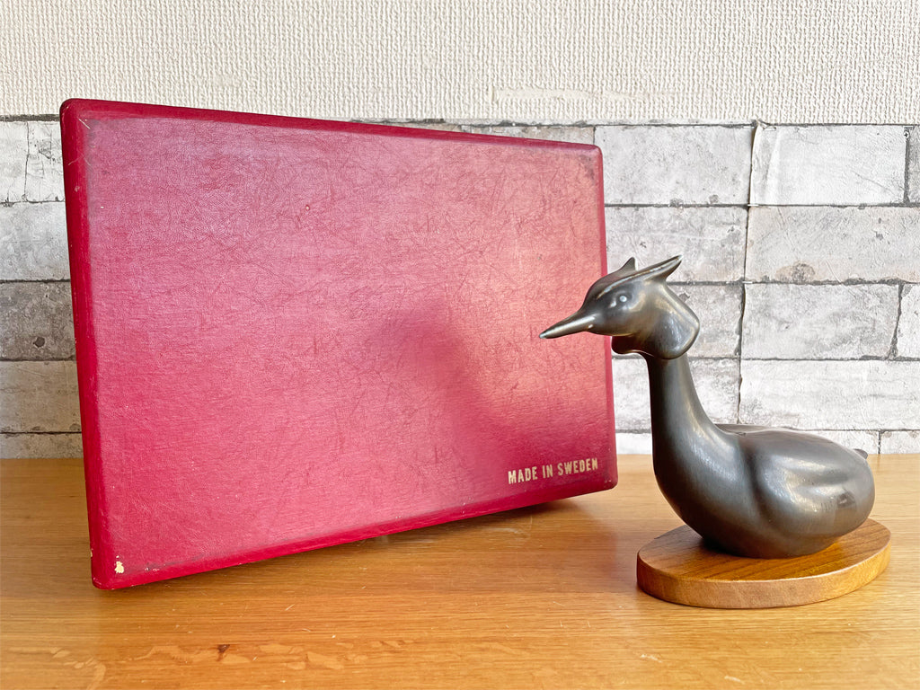 ロールストランド Rorstrand カイツブリ Grebe Bird フィギュリン グンナー・ニールンド Gunnar Nylund 箱付 炻器 ビンテージ 中古品 買い取りしました。