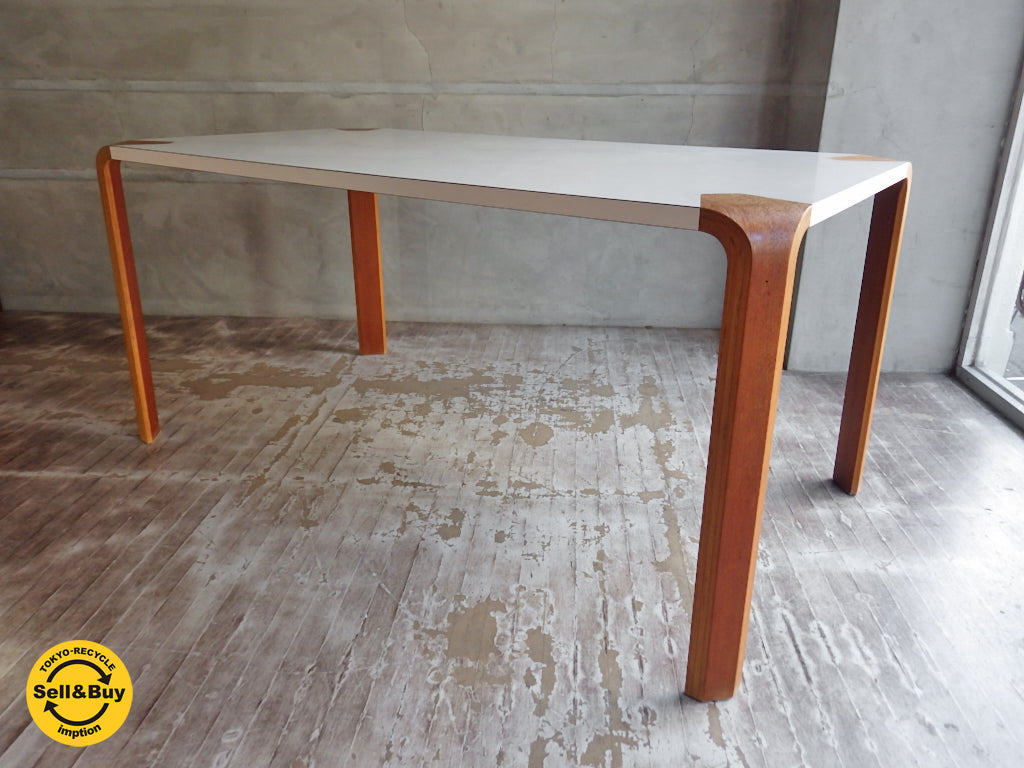 天童木工 TENDO ビンテージ ANTLER アントラー ダイニングテーブル チーク材 坂倉準三 デザイン　中古品 買い取りしました。学芸大学店 出張買取もお任せ下さい。