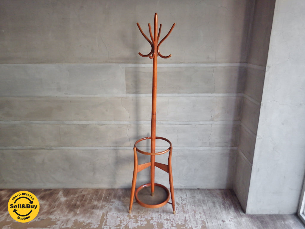 秋田木工 Akimoku ビンテージ コートハンガー　中古品 買い取りしました。学芸大学店 出張買取もお任せ下さい。