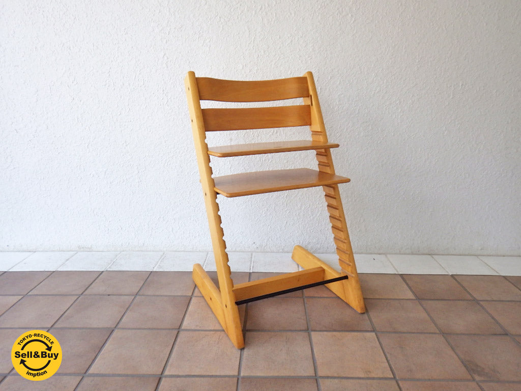 ストッケ STOKKE トリップトラップ TRIPP TRAPP 旧型 ベビーチェア ナチュラル  買い取りしました。用賀店 出張買取もお任せ下さい。