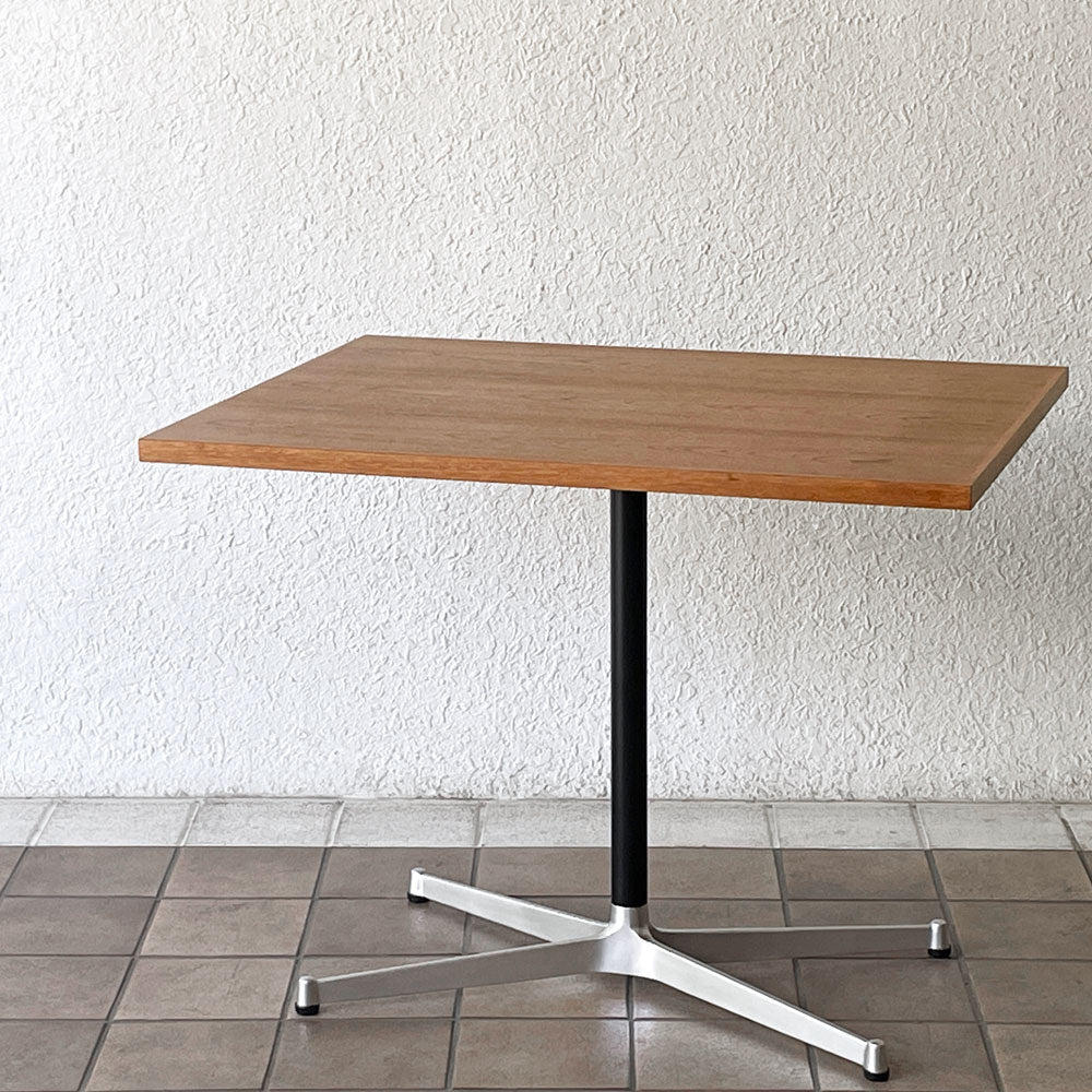 【用賀店】グリニッチ greeniche カフェテーブル Cafe Table 900×700 チーク材 突板 Xスチールレッグ インダストリアル 買取させていただきました。