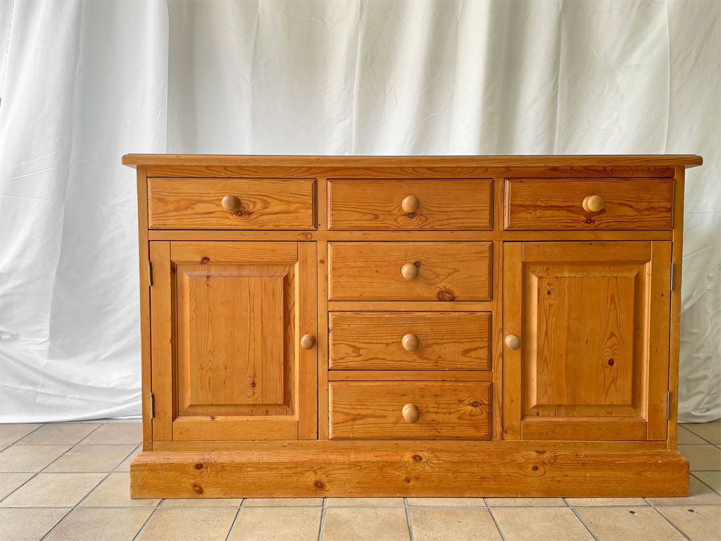 ペニーワイズ THE PENNY WISE オリジナル PWS-1 サイドボード キッチンボード パイン材 英国家具 UKカントリー 中古品 買い取りしました。