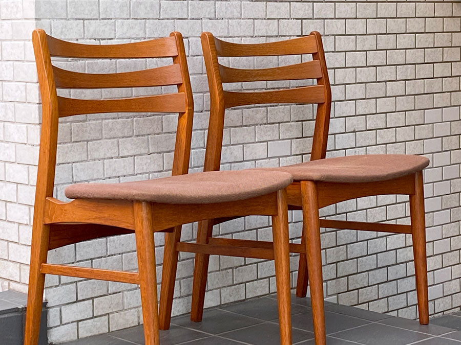 辻木工 ジャパンビンテージ ダイニングチェア チーク材 国産家具 ～シンプルな造形美～