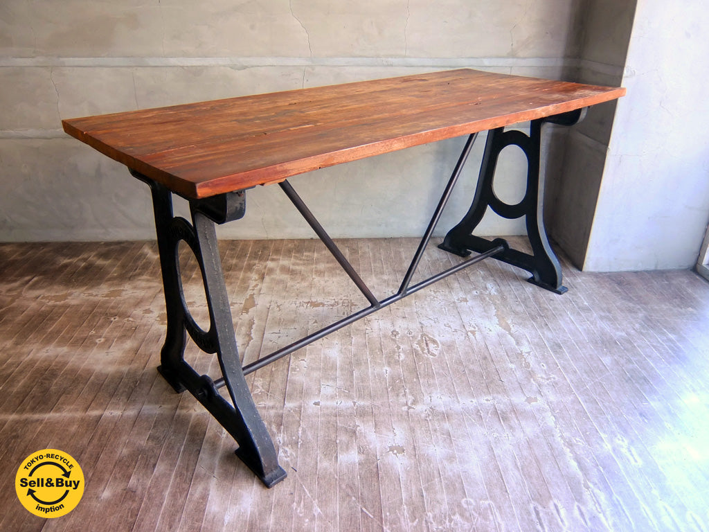 ジャーナルスタンダードファニチャー journal standard Furniture ブルージュ ファクトリーテーブル BRUGES FACTORY TABLE 廃盤 買い取りしました。学芸大学店 出張買取もお任せ下さい。