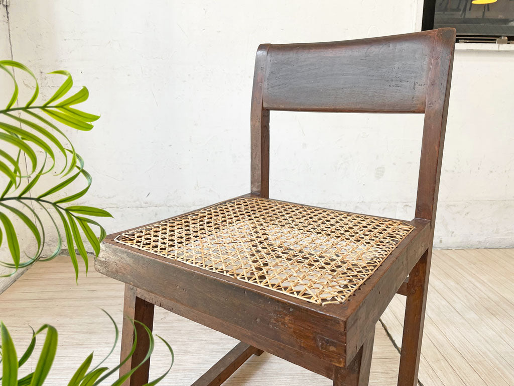 ピエールジャンヌレ Pierre Jeanneret ボックチェア Small Box Chair チーク無垢材1950～60年代 チャンディーガル ビンテージ 希少 中古品 買い取りしました。