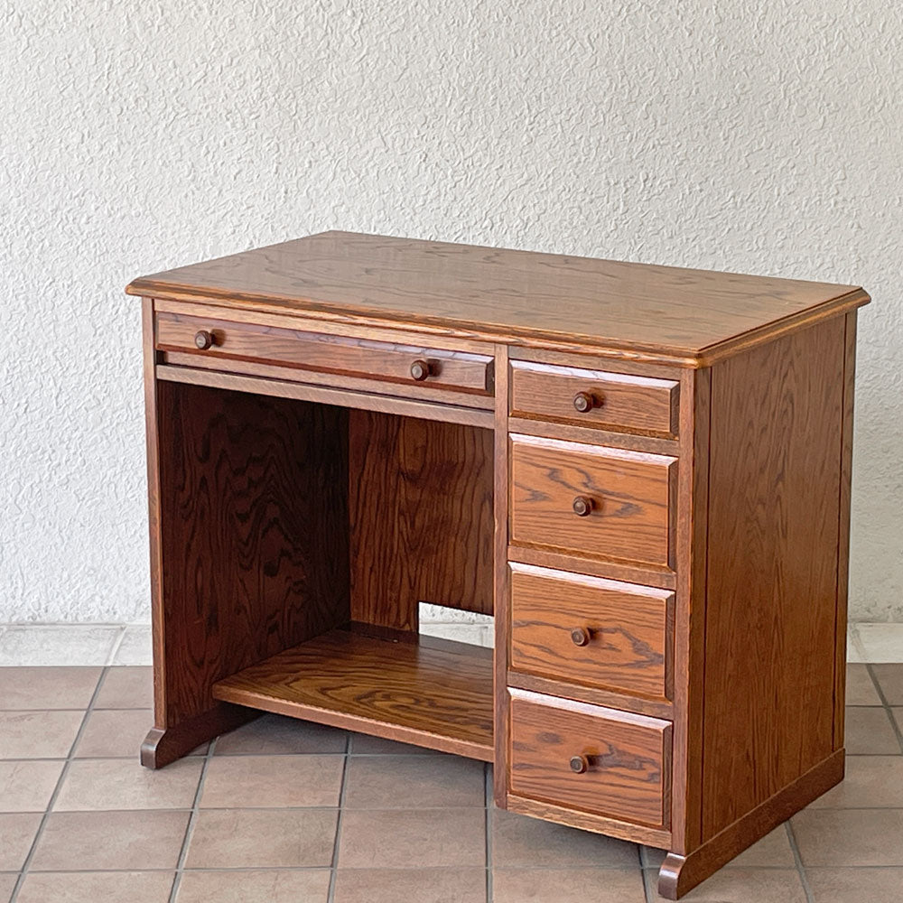 三越家具 カントリーハウス ブルージュ PCデスク オーク材 抽斗5杯 クラシカルデザイン 英国カントリースタイル　～100年以上守り続ける伝統と歴史、そして進化～