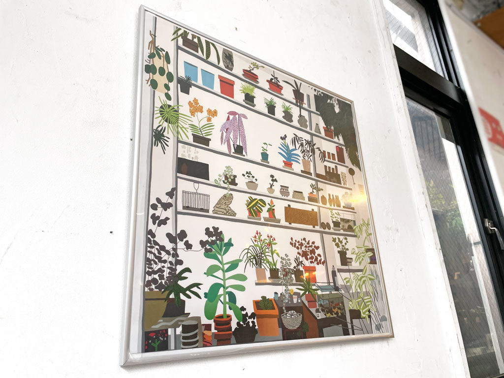 ジョナス・ウッド × シオ・クサカ Jonas Wood × Shio Kusaka 『Large shelf still life』 フォールリンデン美術館 展覧会ポスター 中古品 買い取りしました。