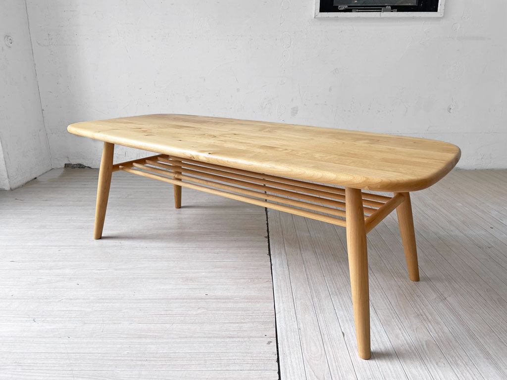 モモナチュラル MOMO Natural コモ COMO ローテーブル L アルダー無垢材 ナチュラル 定価\47,300- 買い取りしました。