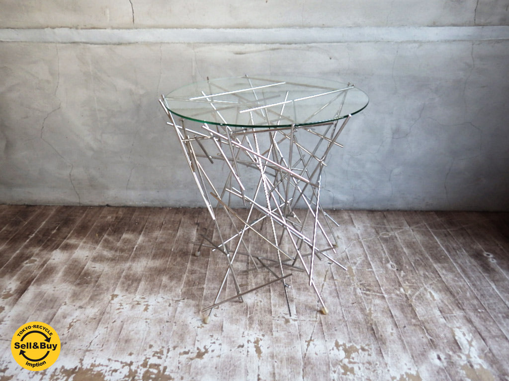 アレッシィ ALESSI ブローアップ BLOW UP FC09 スモールテーブル コーヒーテーブル カッシーナ Cassina 取扱い 買い取りしました。学芸大学店 出張買取もお任せ下さい。