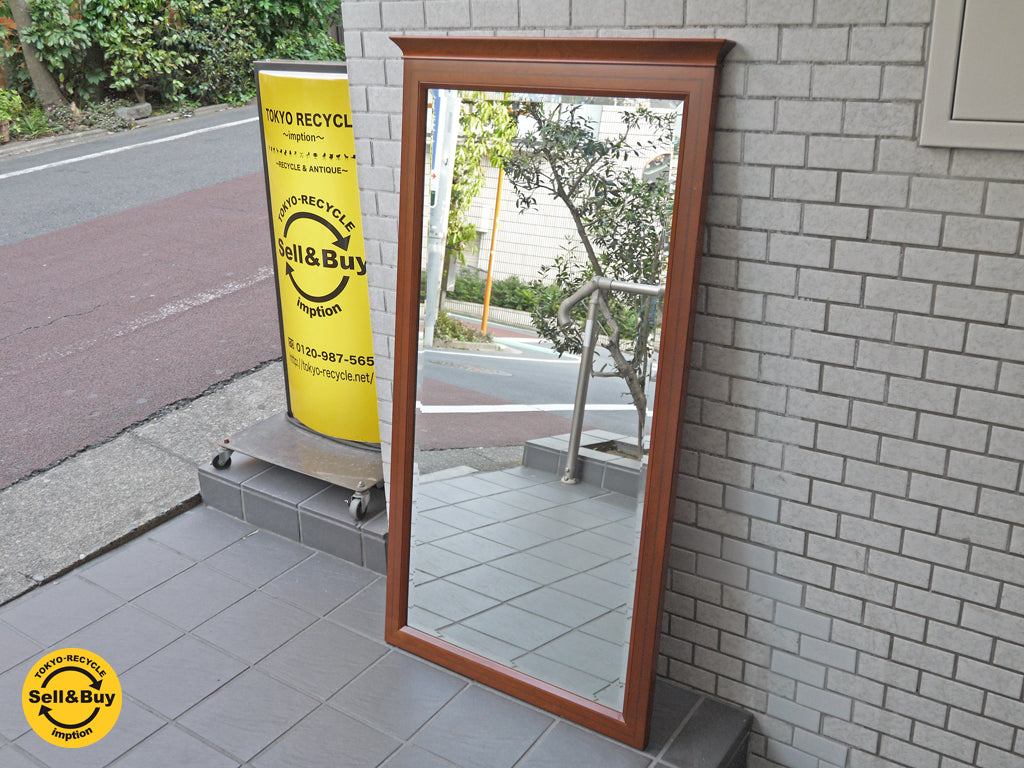 カンディハウス CONDE HOUSE ニューエレガンス サティー ウォールミラー 鏡 象嵌 阿久津宏 クラシカル　中古品 買い取りしました！ 自由が丘店 出張買取もお任せください。