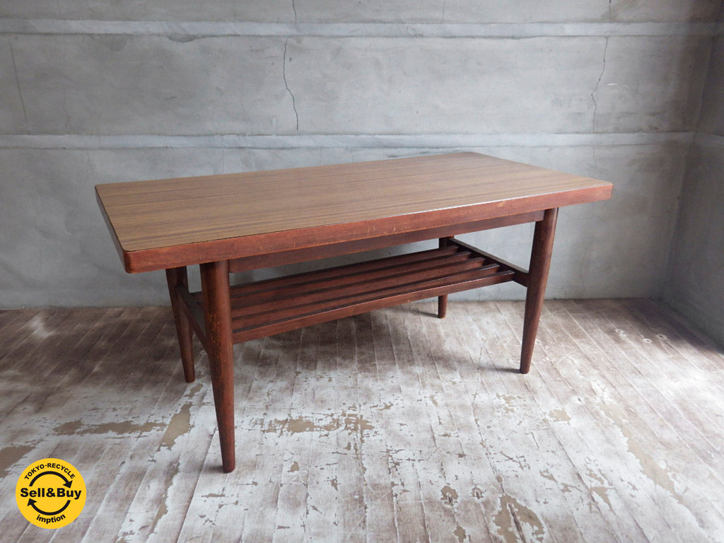 ジャパンビンテージ デコラトップ コーヒーテーブル センターテーブル  買い取りしました。学芸大学店 出張買取もお任せ下さい。