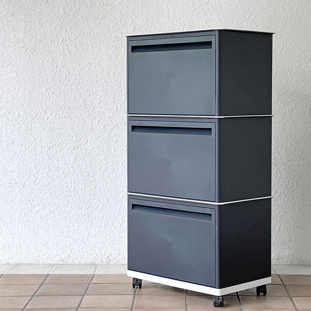  【用賀店】タッパーウェア Tupperware マルチオーガナイザー ワイド 3段 ドロップダウンドア キャスター付き 買取させていただきました。