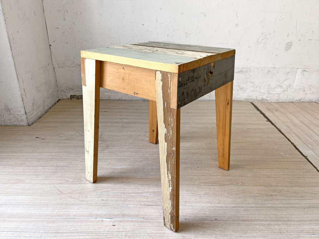 ピート・ヘイン・イーク PIET HEIN EEK スクラップウッド スツール SCRAPWOOD STOOL 古材 オランダ CIBONE取扱 買い取りしました。