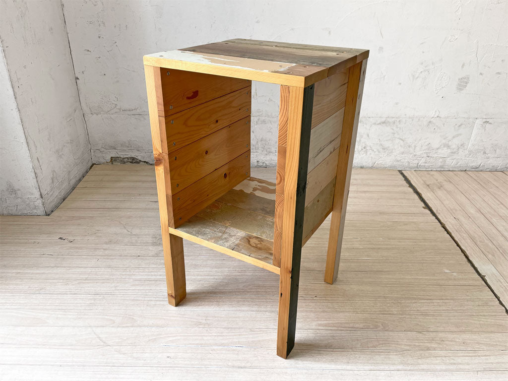 ピート・ヘイン・イーク PIET HEIN EEK スクラップウッド サイドテーブル SCRAPWOOD SIDE TABLE 古材 オランダ CIBONE取扱 買い取りしました。