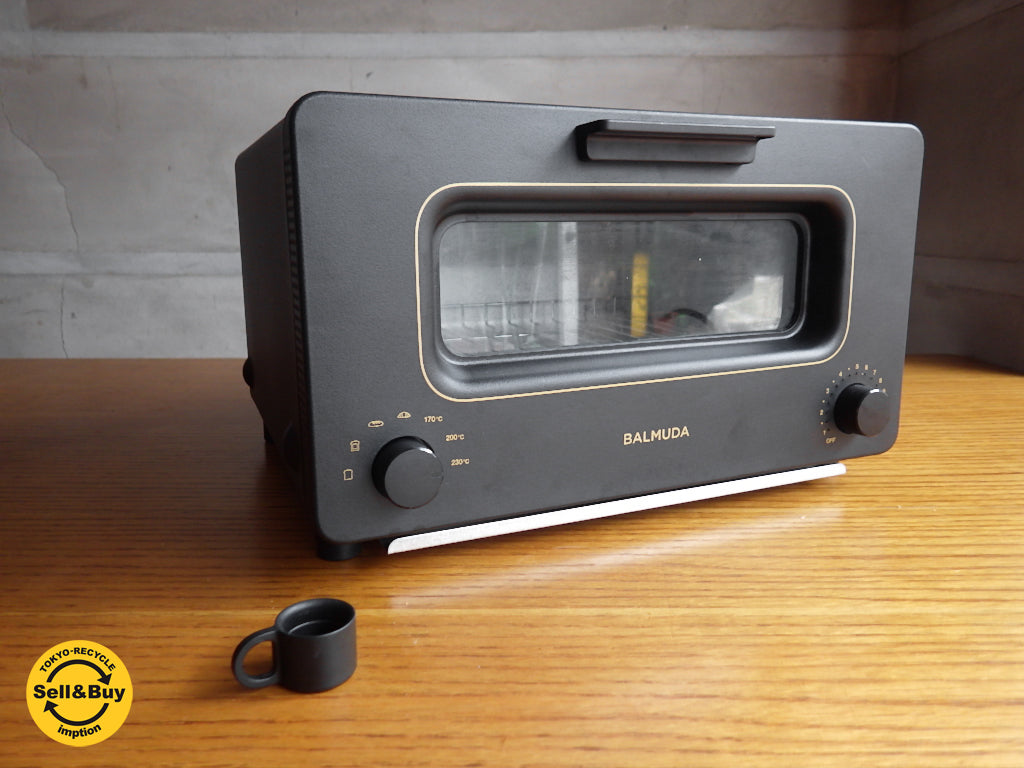 バルミューダ BALMUDA スチーム トースター The Toaster ブラック K01-EKG 2017年製 買い取りしました。学芸大学店 出張買取もお任せ下さい。