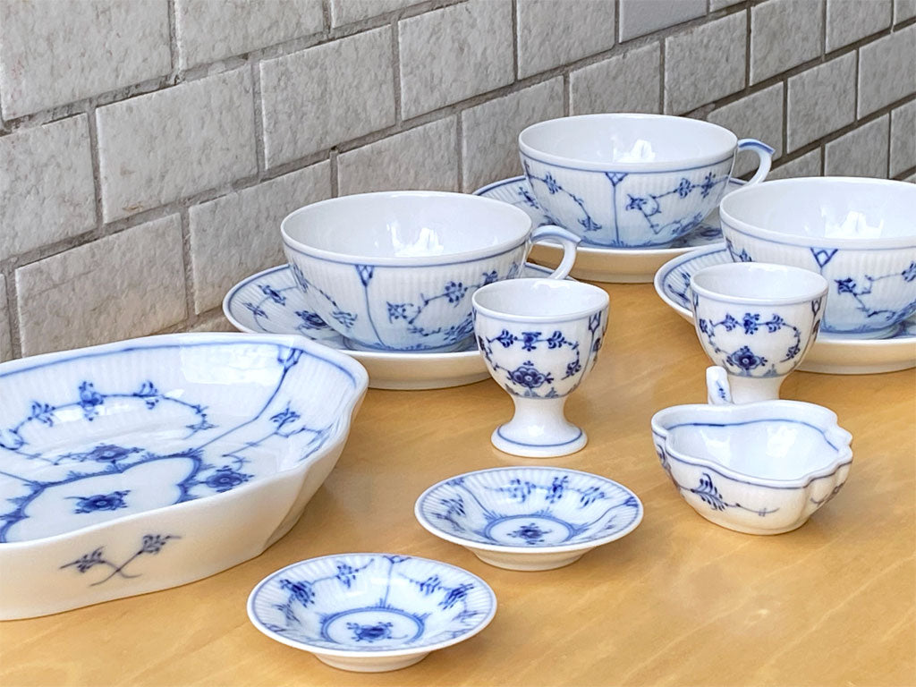 ロイヤルコペンハーゲン ROYAL COPENHAGEN ブルーフルーテッド プレイン 中古品 買い取りしました。