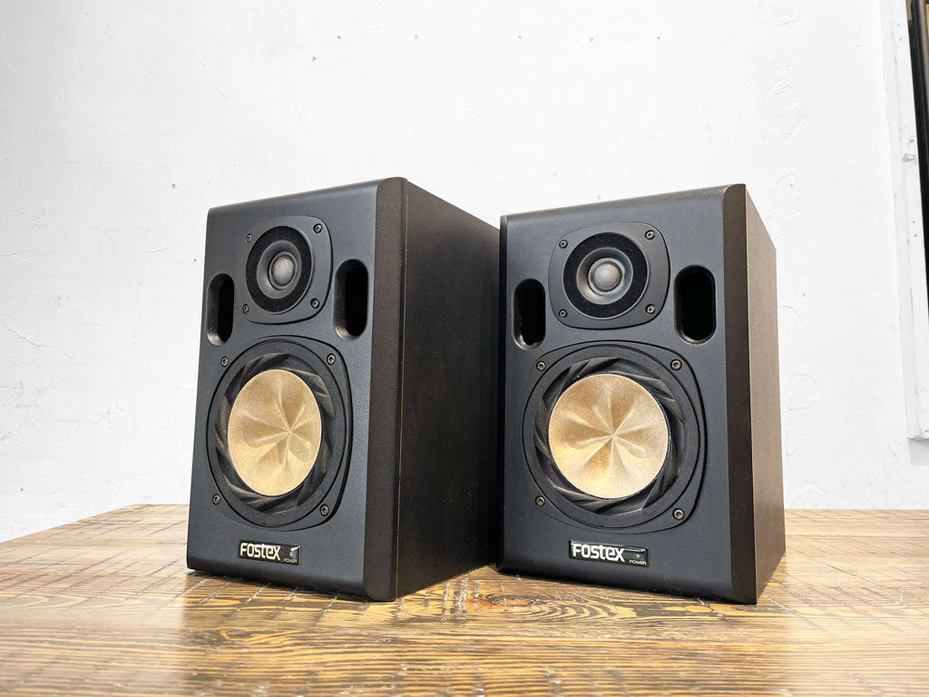 フォステクス Fostex パワードニアフィールド スタジオモニター スピーカー ペア 100V 51W 下北沢店 中古品 買い取りしました。