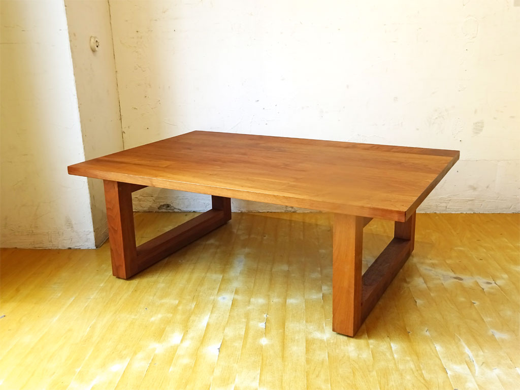 マスターウォール MASTERWAL ワイルドウッド リビングテーブル Wild wood living table ウォールナット無垢材 座卓テーブル 定価169,400円 中古品 買い取りしました。