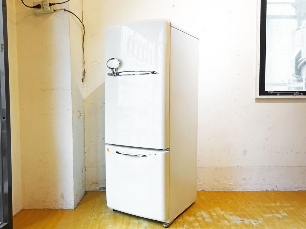 ナショナル National ウィル WiLL FRIDGE mini パーソナルノンフロン冷凍冷蔵庫 ホワイト 廃盤 2003年製 162L ノスタルジックデザイン ～新しくて懐かしい、デザイン家電の大定番！～