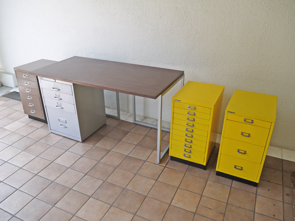 ビスレー BISLEY デスクプラン DESK PLAN メラミン天板 ローズウッド ＆ Lフット ベーシック BASIC 1F3 ファイリングキャビネット BA3/10 キャビネット BA3/CD 4段キャビネット BA3/6 キャビネット 新着商品 買い取りしました。