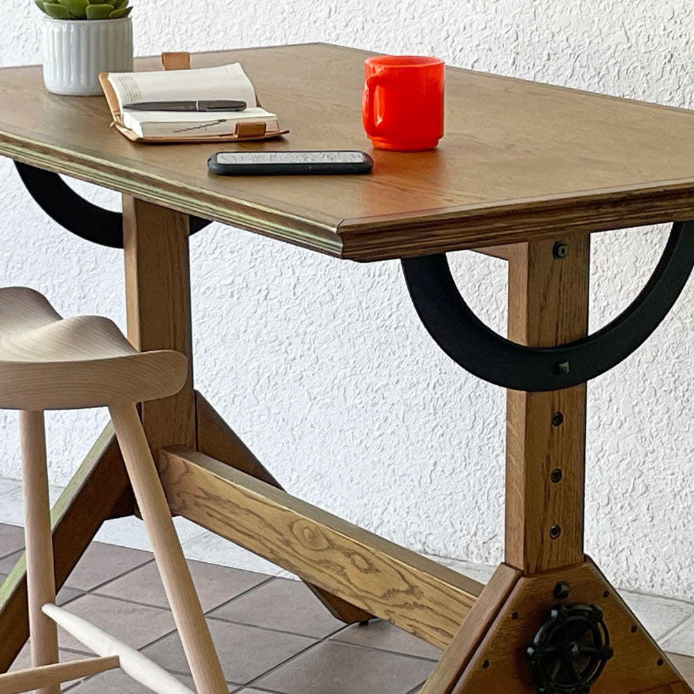 アクメファニチャー ACME Furniture フィルモアテーブル FILLMORE TABLE Sサイズ W115cm オーク材 アイアン インダストリアル～L.A.スタイルの機能美～