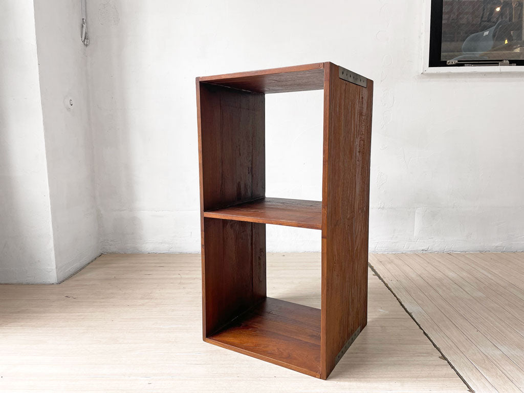 アクメファニチャー ACME Furniture トロイ オープンシェルフ TROY OPEN SHELF Sサイズ オールドチーク 古材 ラック アイアン 定価￥20,515- 中古品 買い取りしました。