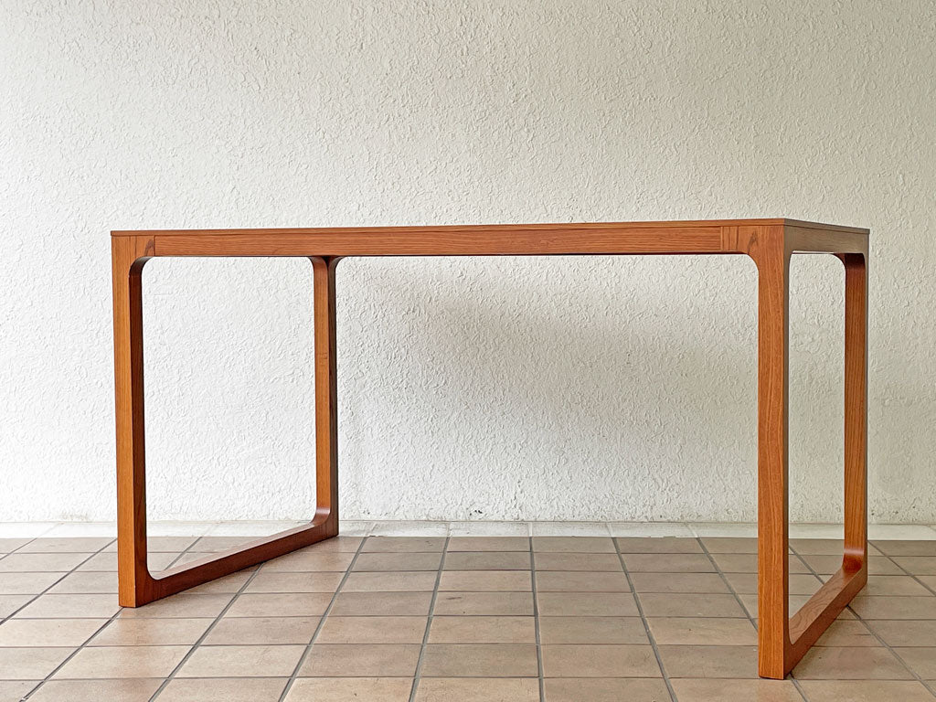 イデー IDEE マルー ダイニングテーブル MALUH DINING TABLE 1300 アントンブラウン アッシュ材 W130cm 定価 \133,100- 廃番 中古品 買い取りしました。