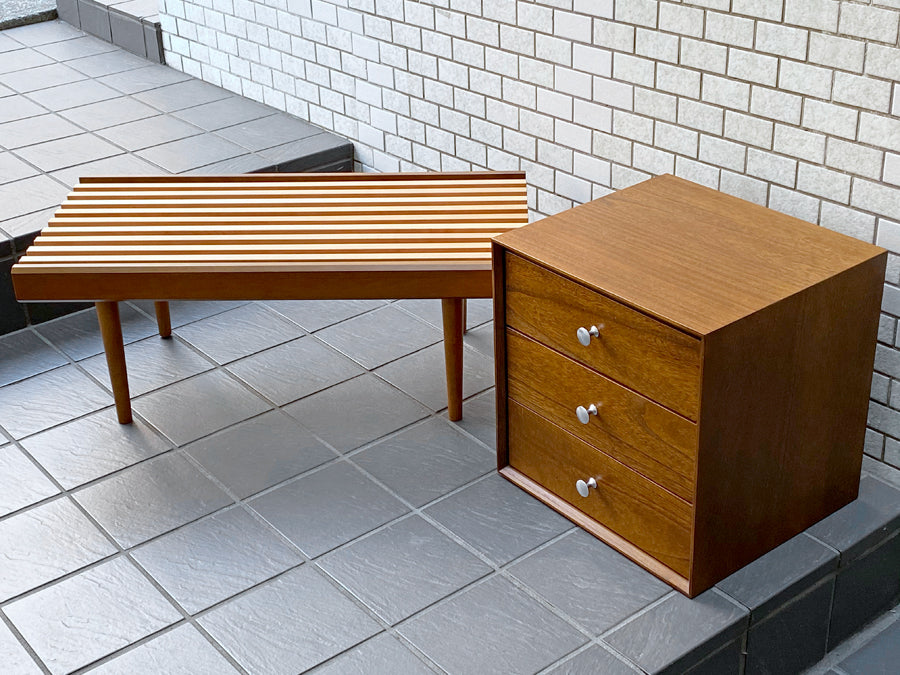バニラ VANILLA オリジナル 826STANDARD UNIT スラットベンチ ドロワーボックス ブラウン 　中古品 買い取りしました。