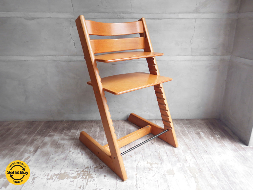 ストッケ STOKKE トリップトラップ TRIPP TRAPP 旧型 ベビーチェア ナチュラル  中古品 買い取りしました。学芸大学店 出張買取もお任せ下さい。