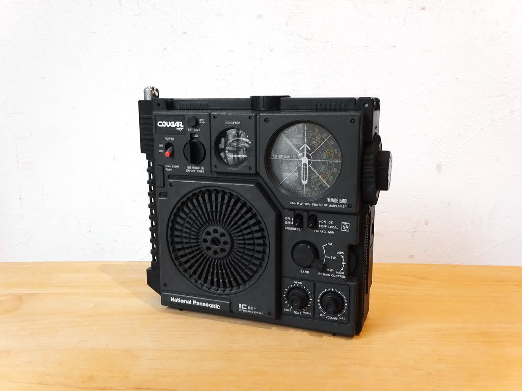 ナショナル パナソニック national panasonic クーガー COUGAR NO.7 RF-877 3バンドレシーバー ラジオ RADIO BCLラジオ 動作品 中古品 買い取りしました。