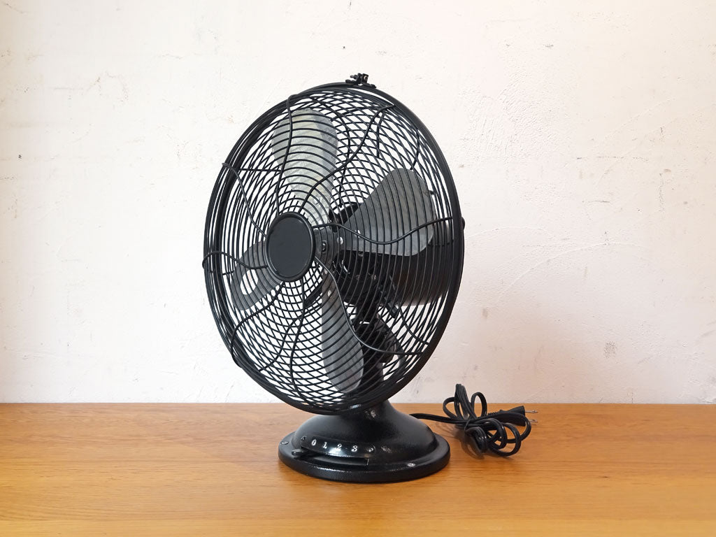 ハモサ HERMOSA レトロファンテーブル Retro Fan Table ブラック ハンマートン塗装 扇風機 インダストリアル 2016年製 中古品 買い取りしました。
