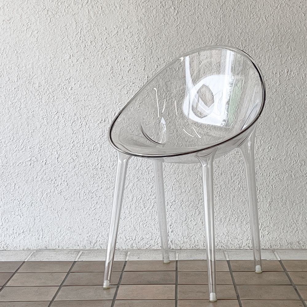  【用賀店】カルテル Kartell ミスターインポッシブル MR. IMPOSSIBLE ダイニングチェア クリスタル フィリップ・スタルク 定価77,200円 イタリア 買取させていただきました。