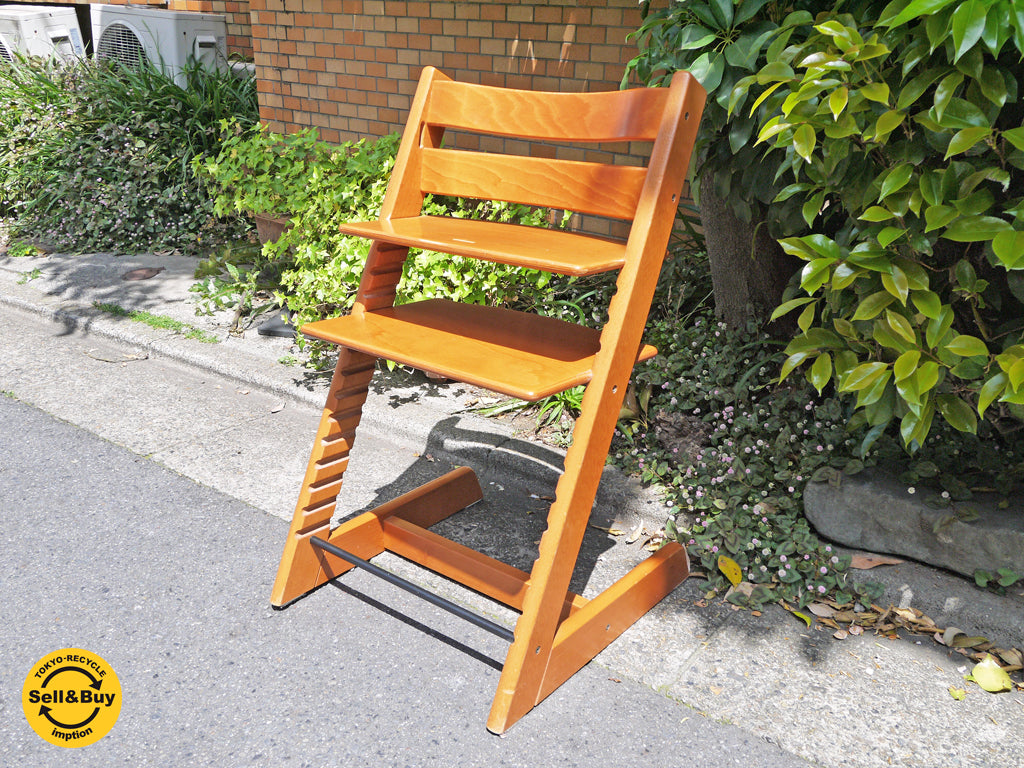 ストッケ STOKKE トリップトラップ TRIPP TRAPP ベビーチェア 新型 チェリー  　中古品 買い取りしました！ 自由が丘店 出張買取もお任せください。