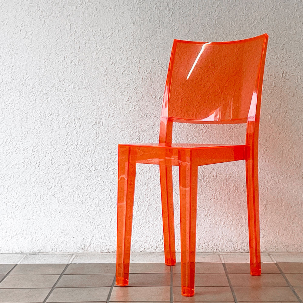  【用賀店】カルテル Kartell ラ マリー La Marie ダイニングチェア スタッキング オレンジ 廃番カラー フィリップ・スタルク A&B 2脚 買取させていただきました。