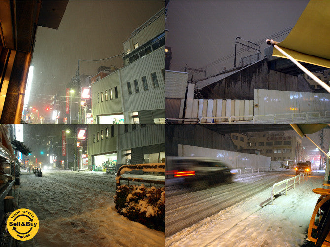 2018年1月の下北沢店 店内紹介！！ ～ここはどこ！？あぁ～雪の下北沢♪・・・茶沢通りからお送りいたします。～下北沢店からのお知らせ