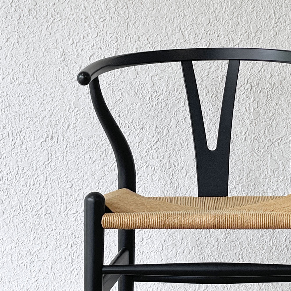 カールハンセン&サン Carl Hansen&Son Yチェア CH24 ハンス J. ウェグナー ビーチ材 ブラックラッカー 北欧家具 デンマーク～美しき黒、極上の座り心地～