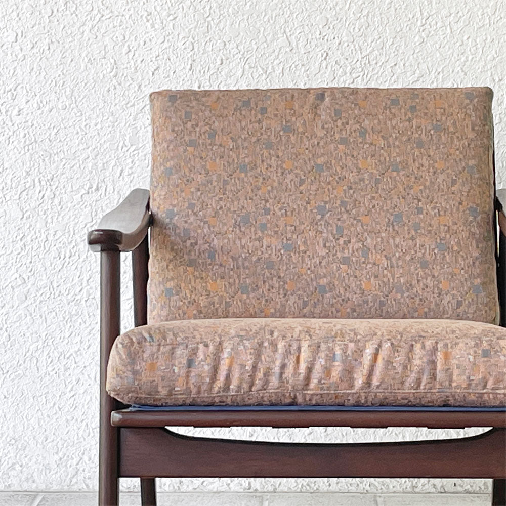 マルニ maruni 宮島 みやじま 1P ラウンジソファ ビンテージ オールドマルニ フレームチェア 孔雀マーク ジャパニーズミッドセンチュリー ～多くを語らない、そのままの美しさ～