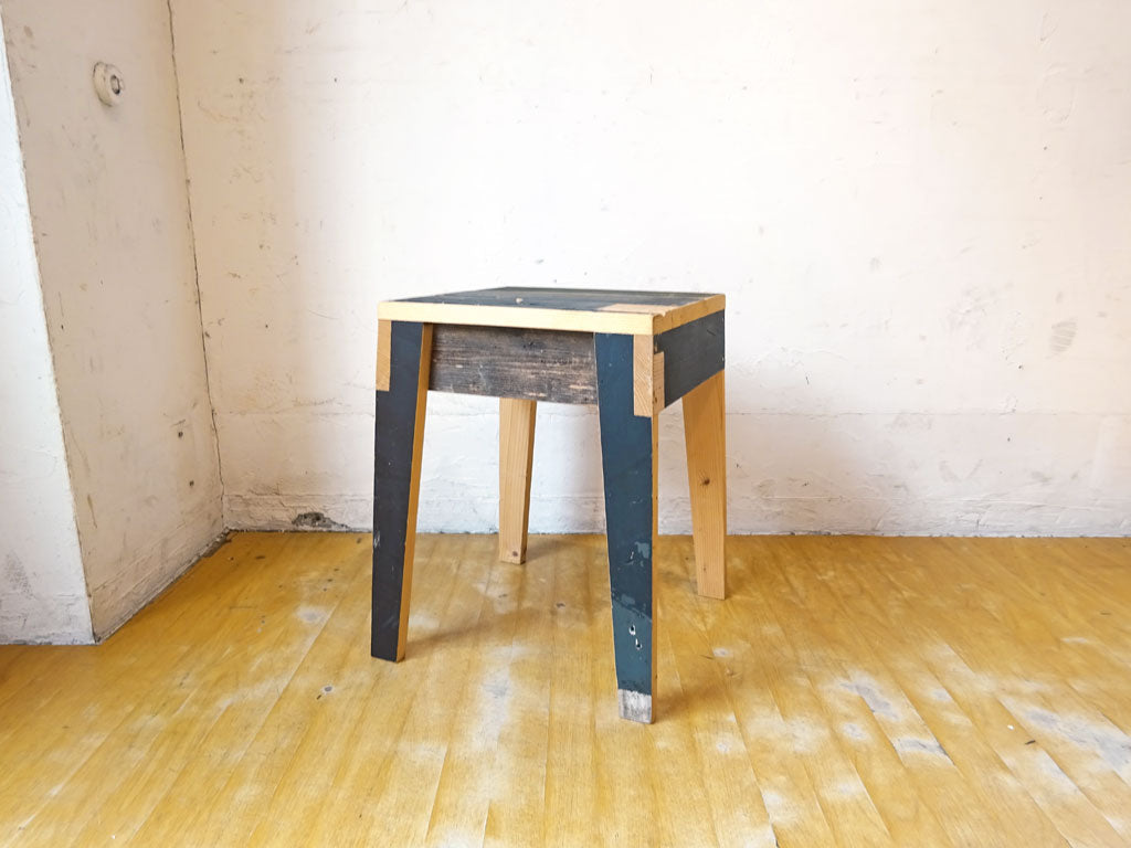 ピート・ヘイン・イーク PIET HEIN EEK スクラップウッド スツール ブラック系 SCRAPWOOD STOOL オランダ CIBONE取扱 中古品 買い取りしました。