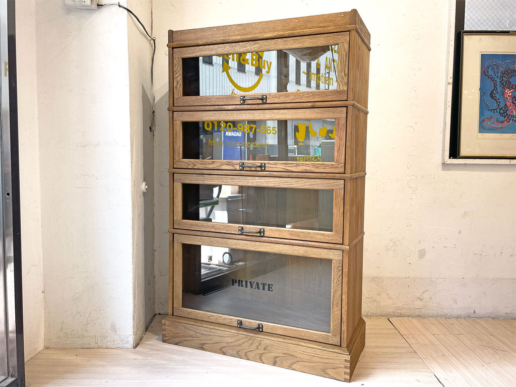 ジャーナルスタンダードファニチャー journal standard Furniture ボンド スライドキャビネット BOND SLIDE CABINET ブックケース オーク材 4段 中古品 買い取りしました。
