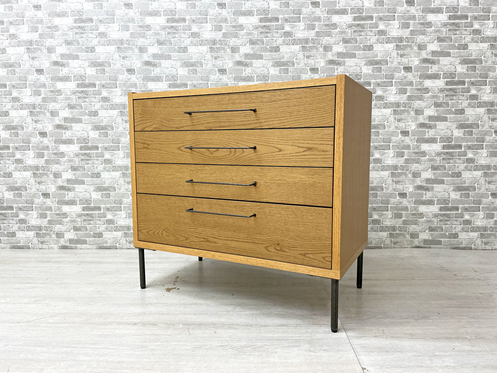 アデペシュ a.depeche カデル cadeal 4ドロワー 4drawer チェスト chest オーク材 オイル仕上げ 参考定価 : \53,900-  買い取りしました。