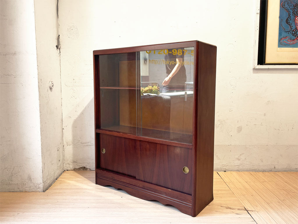 イギリスビンテージ UK Vintage ブックケース 本棚 引き戸 キャビネット UKビンテージ イギリス 英国 下北沢店 中古品 買い取りしました。